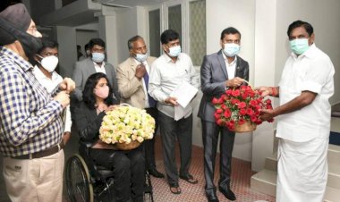 President Er. Chandrasekar Met Hon. Chief Minister of Tamilnadu