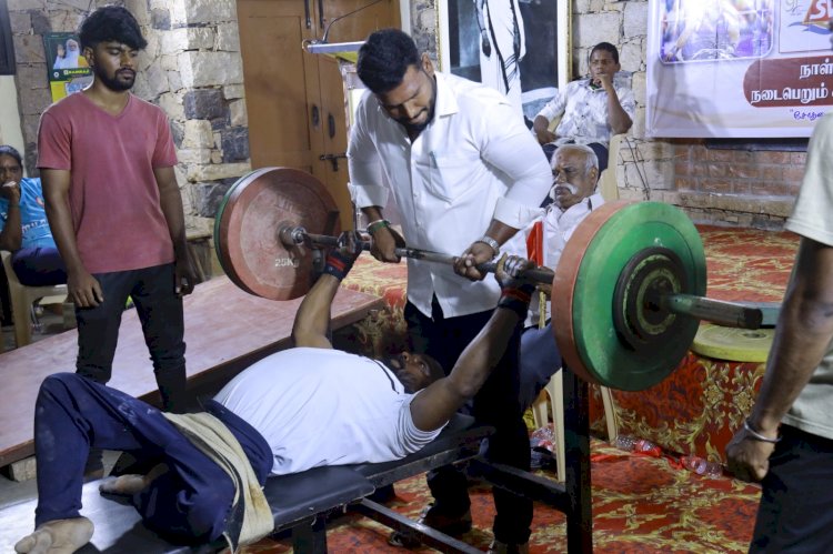 7th Sr & 4th Jr State-Level Para-Powerlifting Championship Madurai